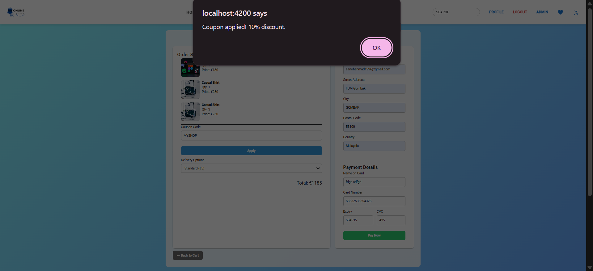 MyShop UI 6